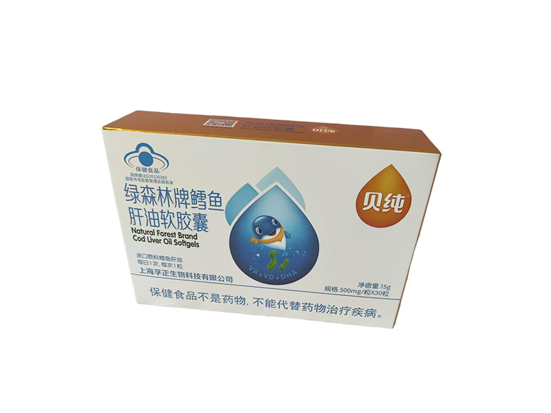时尚神鹊鳕鱼肝油软胶囊